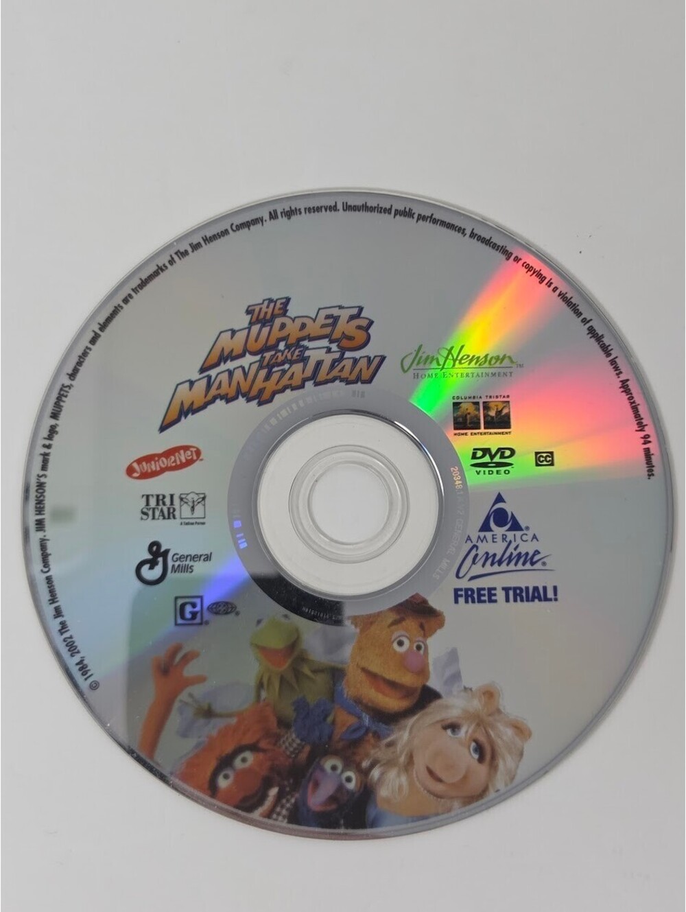 The Muppets Take Manhattan (DVD, 1984)